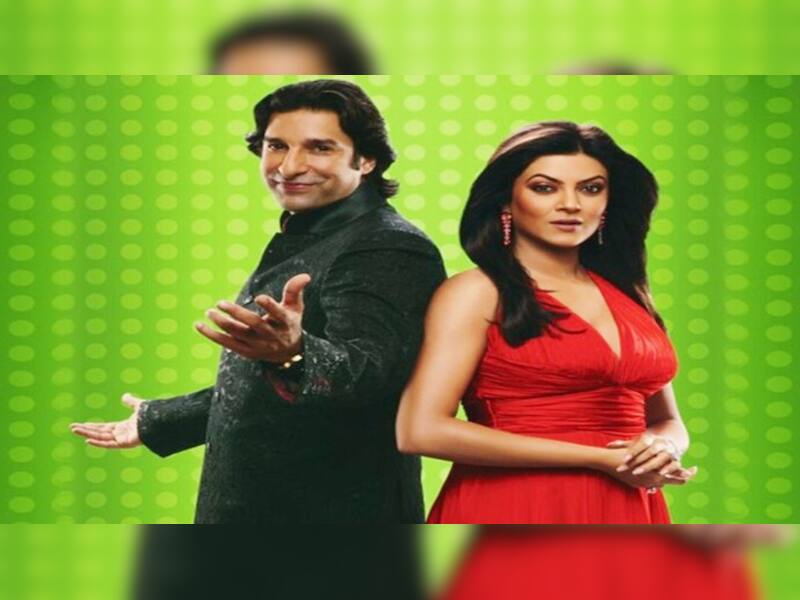 Wasim Akram - Sushmita Sen