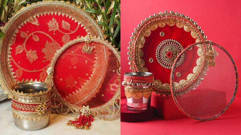 Fabric and Lace Thali Fabric and Lace Thali