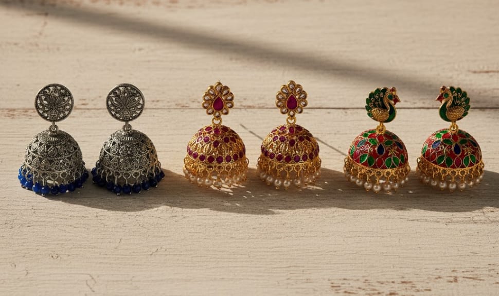 Light Up Your Look: Traditional Earrings to To Buy from Myntra Diwali Sale Light Up Your Look: Traditional Earrings to To Buy from Myntra Diwali Sale