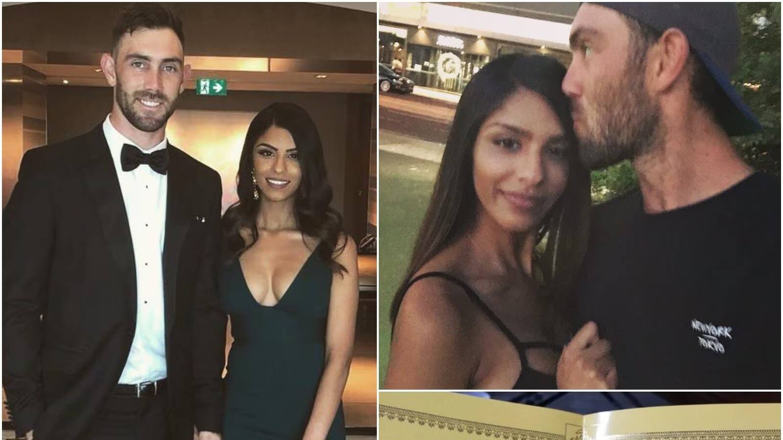 Glenn Maxwell Looked Dashing in a Golden Sherwani