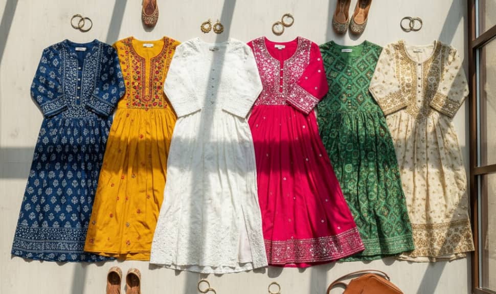 Elegant Everyday Kurtis to Festive Favorites:To Shop This Myntra Diwali Sale!
