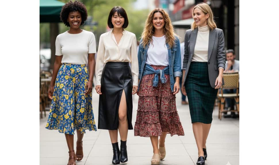 Chic Midi Skirts to Slay This Diwali | Amazon Great Indian Festival 