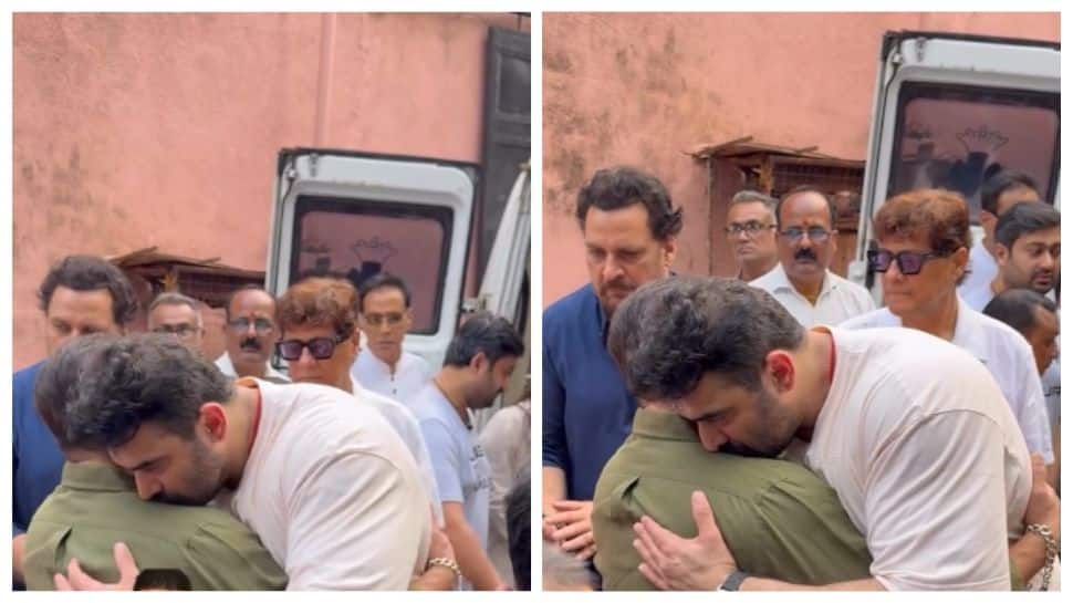 Salman Khan Attends Funeral Of Veteran Actor Pankaj Dheer, Pays Last Respects To His ‘Sanam Bewafa’ Co-Star