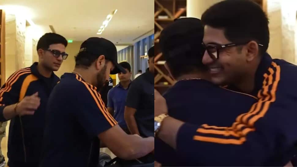 जब रोहित की मुलाकात शुबमन से हुई: रोहित के दोस्ताना गले ने प्रशंसकों का दिल चुरा लिया – वीडियो वायरल