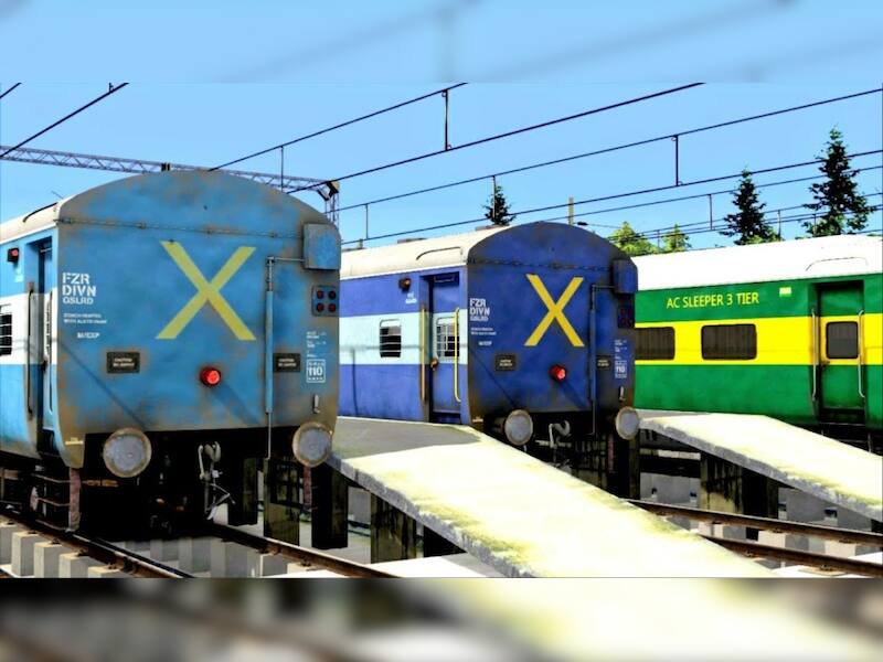 Ever Wondered Why Do Indian Trains Have 'X' Mark On Last Coach - Here’s ...