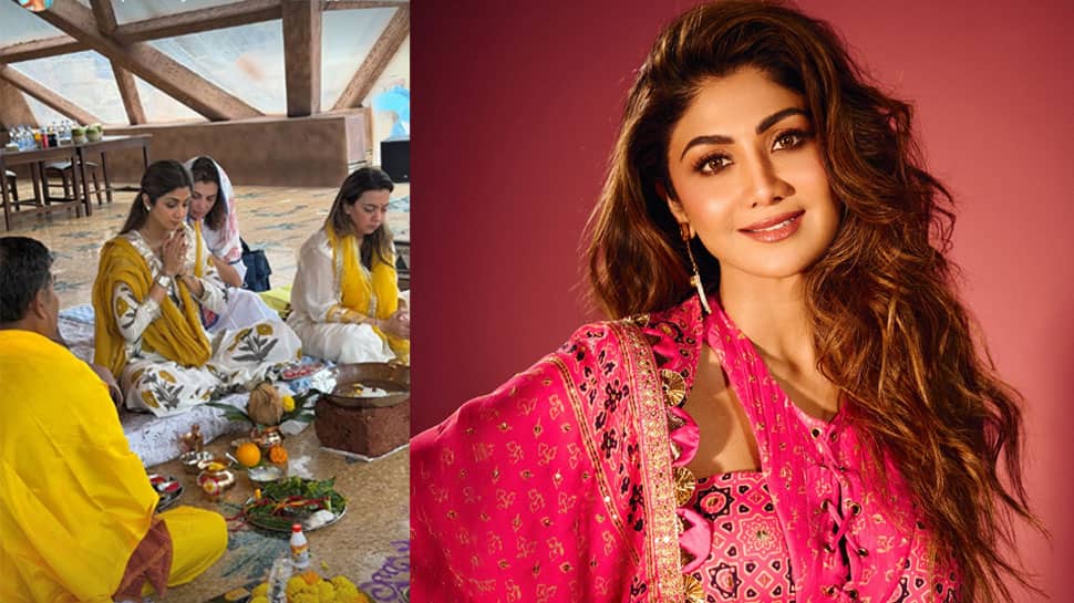 Here We Come Goa: Shilpa Shetty Opens New Bastian Outlet, Performs Inauguration Puja