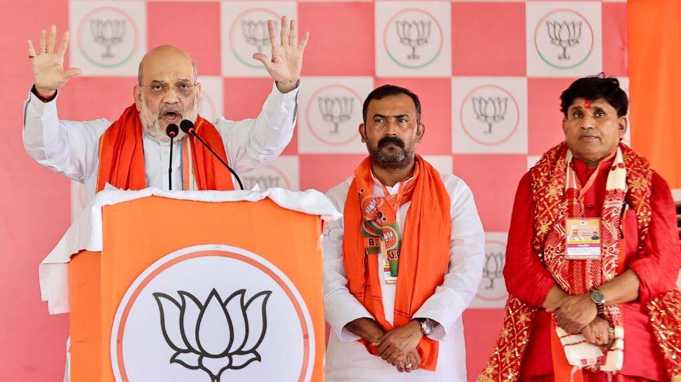 Shah Kicks Off Bihar Campaign In Saran, Slams Lalu-RJD Over ‘Jungle Raj’ Legacy