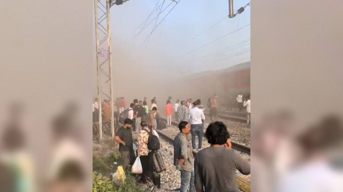 Fire Breaks Out In Saharsa Garib Rath Express Coach At Sirhind Station In Punjab, No Casualties Reported
