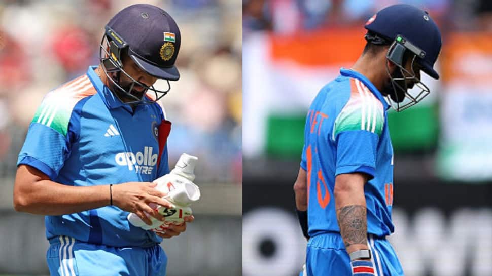 RO-KO’s Disastrous Return To ODI Cricket: Rohit Sharma, Virat Kohli Fall Cheaply In Perth Against Australia’s Pace Attack RO-KO’s Disastrous Return To ODI Cricket: Rohit Sharma, Virat Kohli Fall Cheaply In Perth Against Australia’s Pace Attack