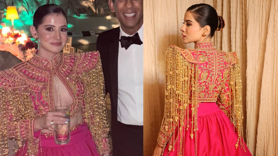 Uorfi Javed Joins Global Icons At British Museum's Inaugural Pink Ball In London