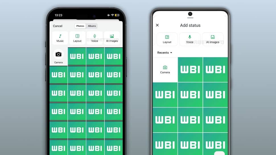 WhatsApp AI Image Generation Tool Interface