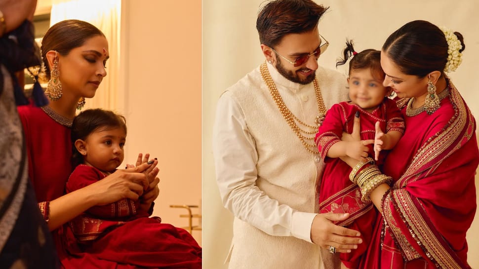 Deepika Padukone-Ranveer Singh Reveal Daughter Dua’s FIRST PICS On Diwali - Check Inside
