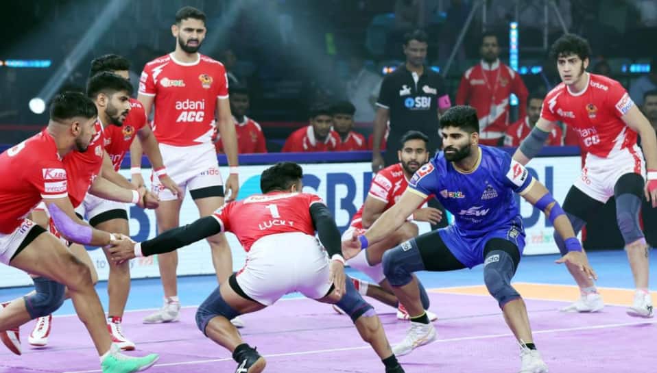 पीकेएल 12: शिवम और विनय के सुपर 10 ने गुजरात के दिग्गजों को हराया; हरियाणा स्टीलर्स और जयपुर पिंक पैंथर्स के लिए प्लेऑफ़ स्थानों की पुष्टि करें