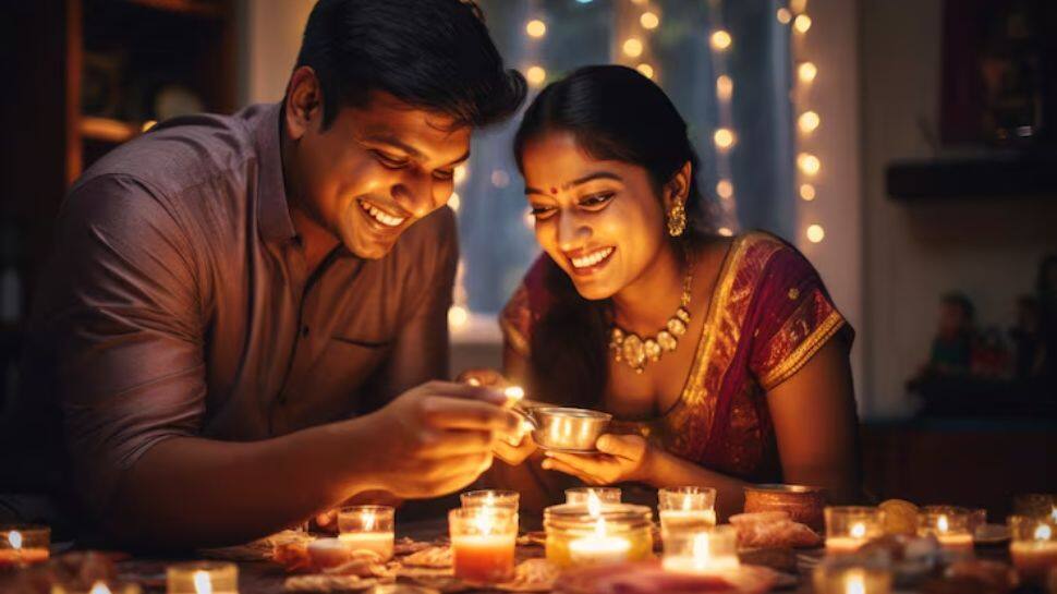Diyas and Lights Aesthetic
