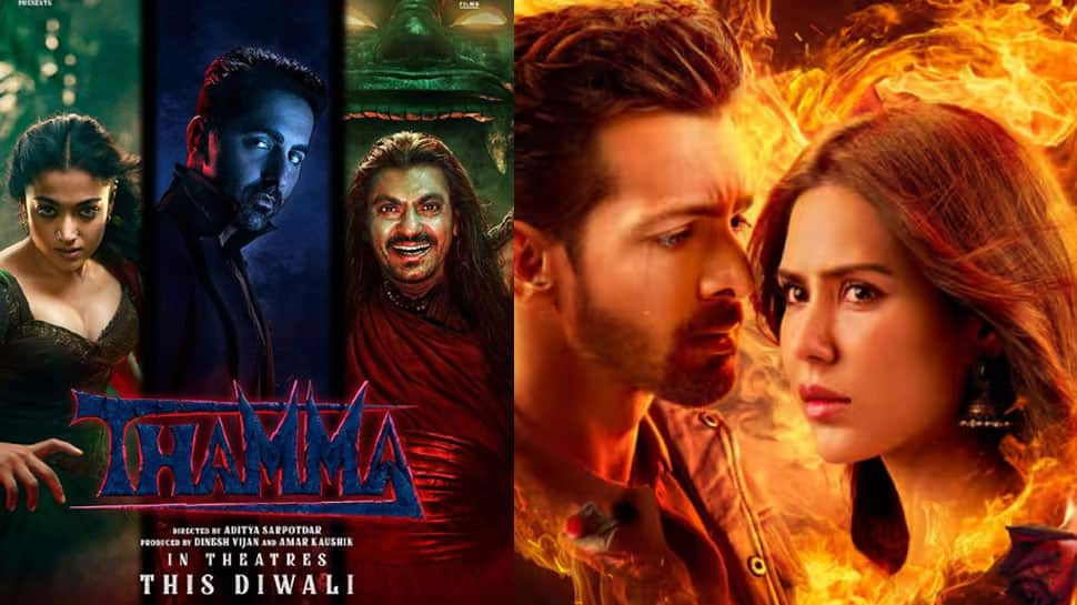 Thamma vs Ek Deewane Ki Deewaniyat Day 1 Box Office Collection: Ayushmann Khurrana's Horror Comedy or Harshvardhan Rane-Sonam Bajwa's Romantic Drama - Who Did Better?