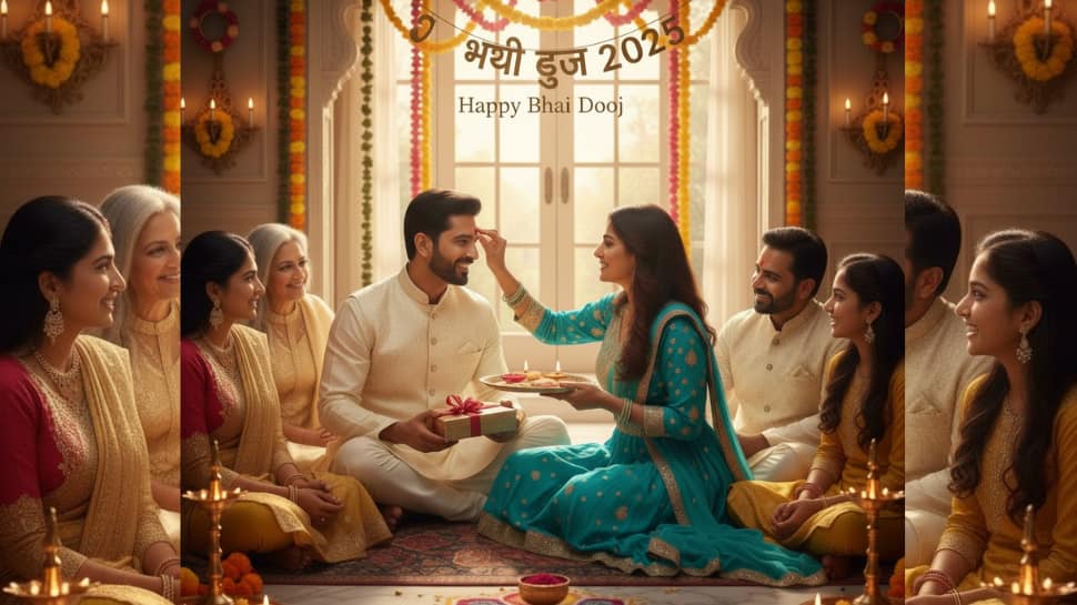 Bhai Dooj 2025: 70+ Wishes, Messages, Quotes, And Images To Share With Your Loved Ones