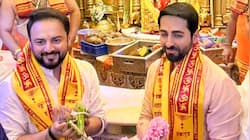 Ayushmann Khurrana Visits Siddhivinayak Temple To Seek Blessings