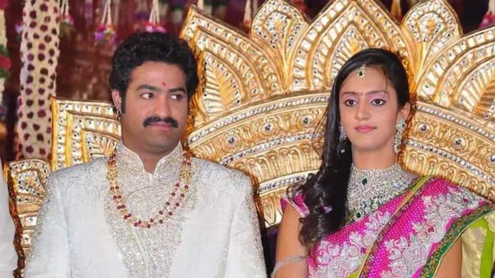 Jr NTR and Lakshmi Pranathi Jr NTR and Lakshmi Pranathi
