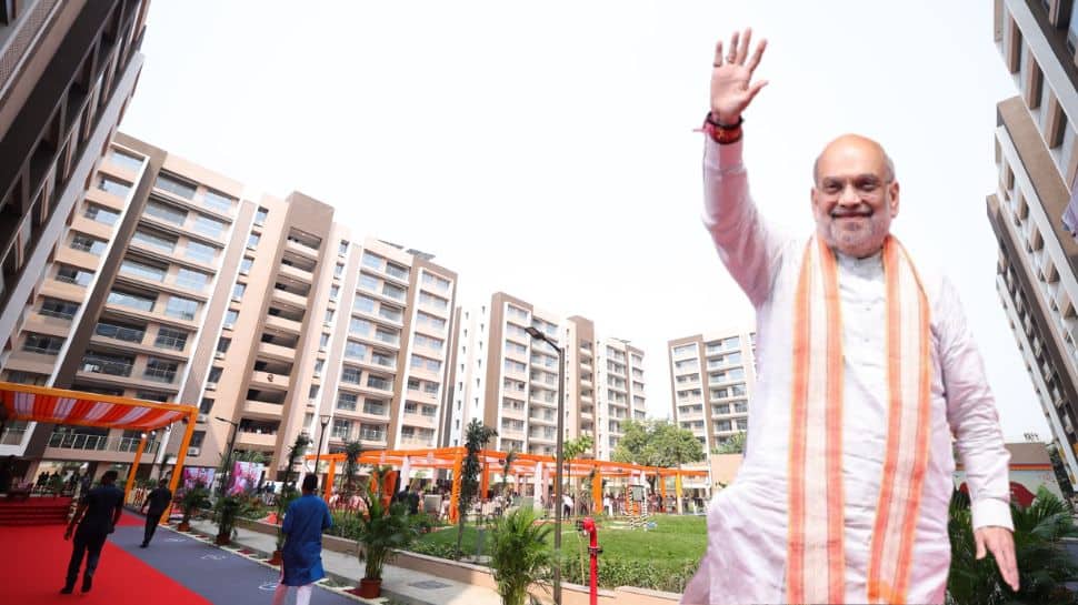 Gujarat: Amit Shah Inaugurates Newly Constructed MLA Residential Complex Spanning 28,576 Square Meters