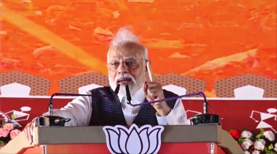 `People Of Bihar Call Them Lathbandhan`: PM Modi Takes Jibe At Mahagathbandhan