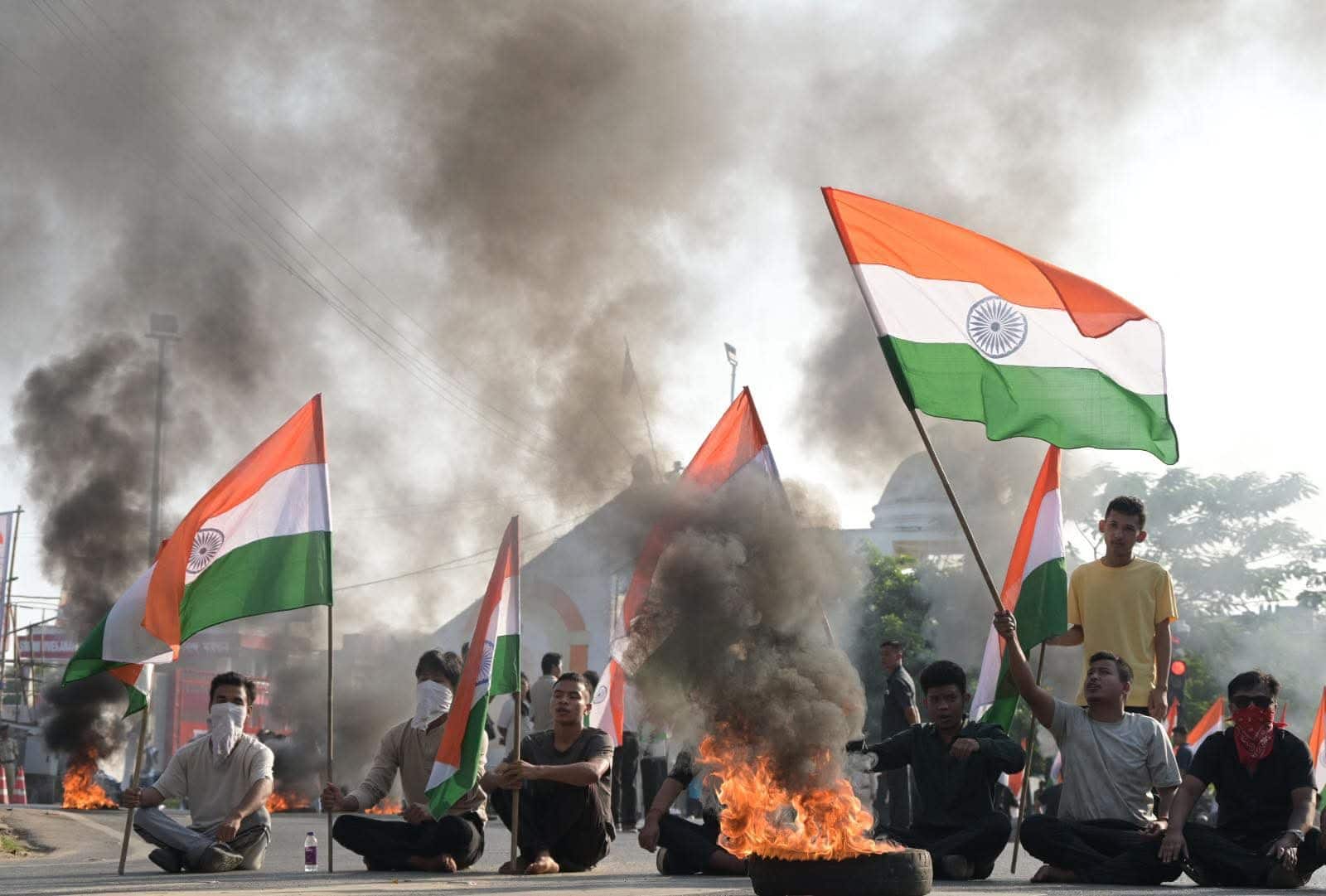 Violence Erupts In Tripura`s Dhalai District During Shutdown; Several Officials Injured