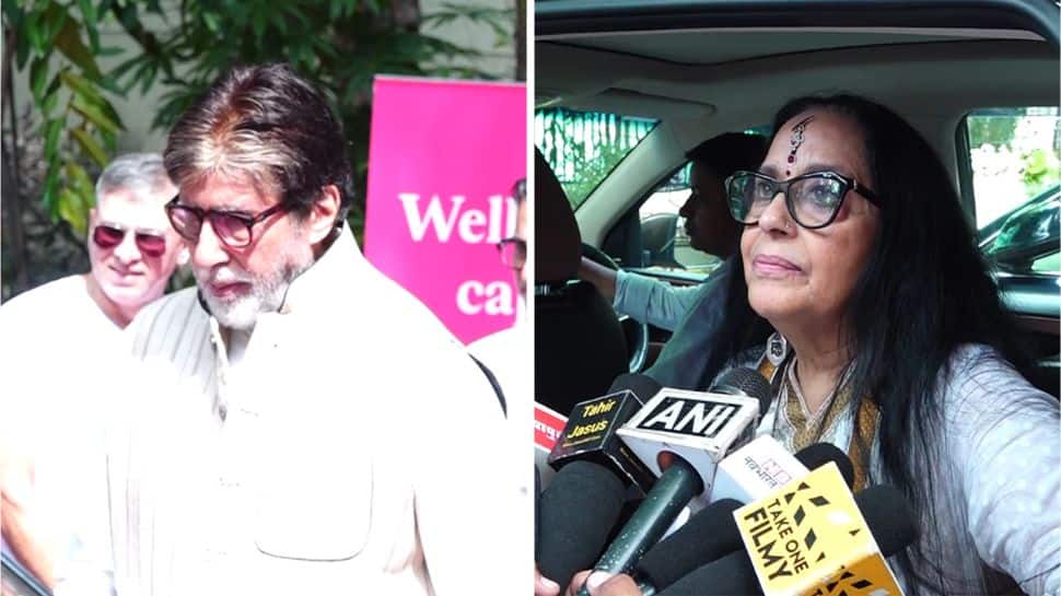 Ila Arun Remembers Brother Piyush Pandey; Amitabh Bachchan Consoles Her And Family At Funeral – VIDEO
