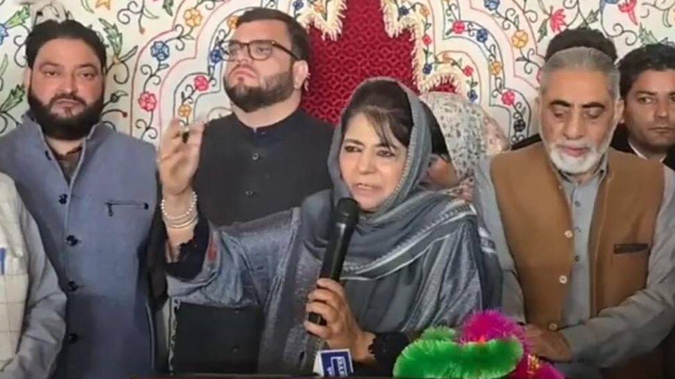 Mehbooba Mufti Slams Omar Abdullah, Accuses NC Of Betraying People Of Budgam