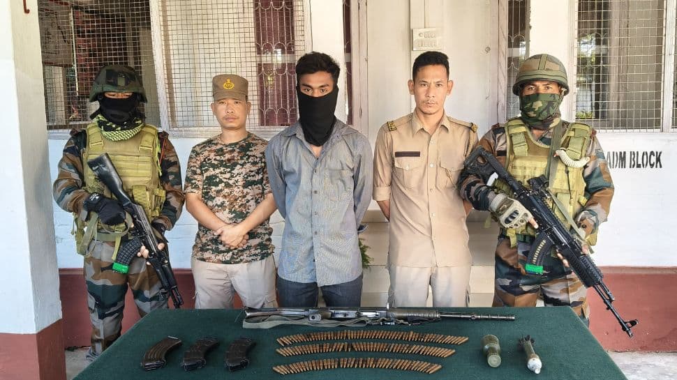 Assam Rifles Apprehends ULFA (I) Cadre Involved In Army Camp Attack