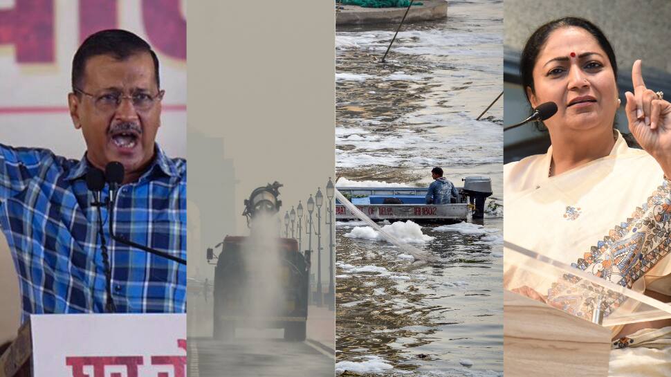 Aam Aadmi Party`s BIG Counter To Delhi Govt`s Clean Air, Yamuna Claims