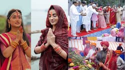 Chhath Puja 2025: Politicians And Celebrities Take Holy Dip, Pray To Sun God!