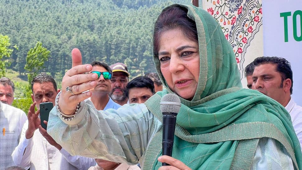 Mehbooba Mufti Slams NC Government For Rejecting Land, Daily Wagers Bills
