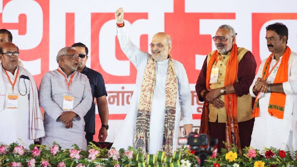 'No Space For Sonia Ji's Son Or Lalu Ji's Son,' Says Amit Shah; Reaffirms Nitish Kumar's Leadership In Bihar