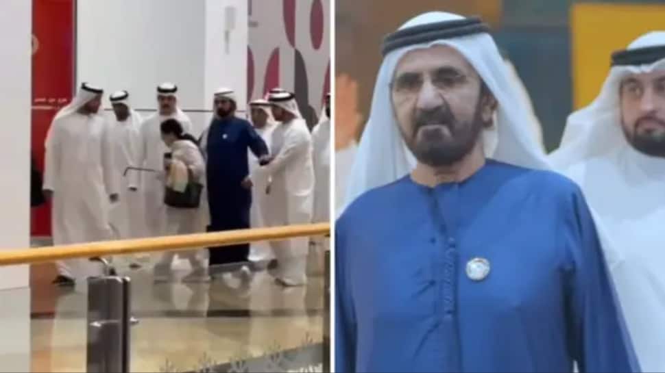 Video: Dubai Ruler Sheikh Mohammed Stops Security To Let Unaware Woman Pass