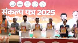 Bihar NDA Manifesto: BJP Unveils 'Sankalp Patra' With Alliance Leaders