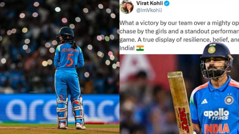What Did Virat Kohli Say On India Women's World Cup 2025 Semi-Final Win Against Australia?