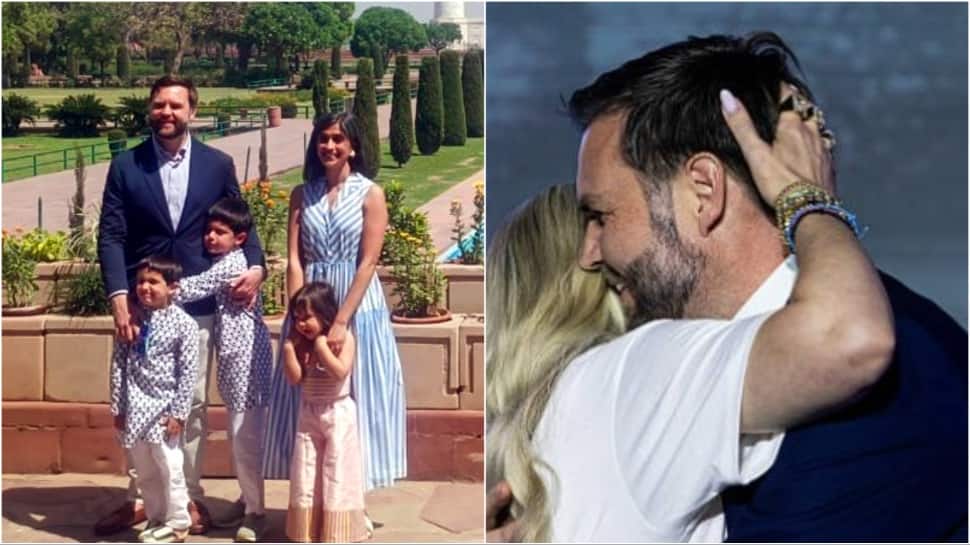 US Vice President JD Vance Caught In Affair Scandal? Divorce Imminent As Erika Kirk Hug Goes Viral | VIDEO