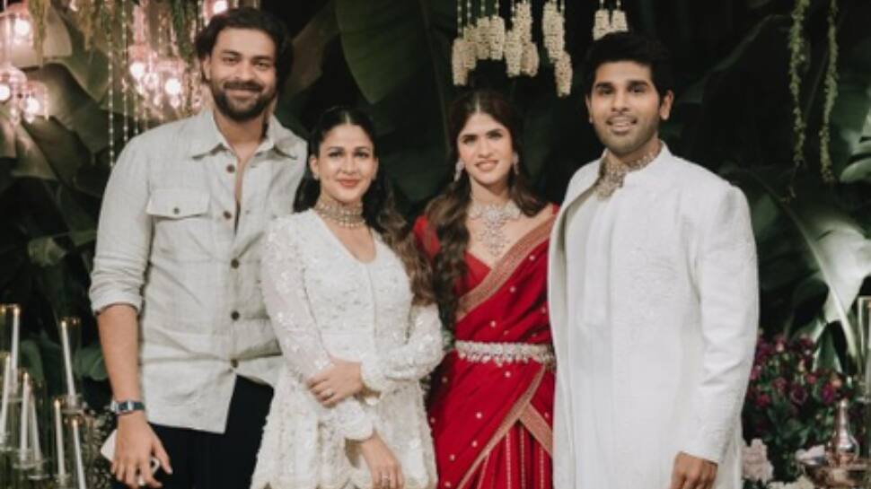 Allu Sirish Shares How He Met Nayanika While Wishing Varun & Lavanya Happy Anniversary Allu Sirish Shares How He Met Nayanika While Wishing Varun & Lavanya Happy Anniversary