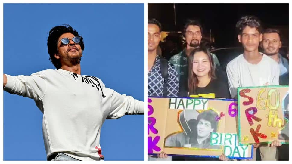 Happy Birthday Shah Rukh Khan: Fans Gather Outside Mannat As ‘King of Bollywood’ Turns 60