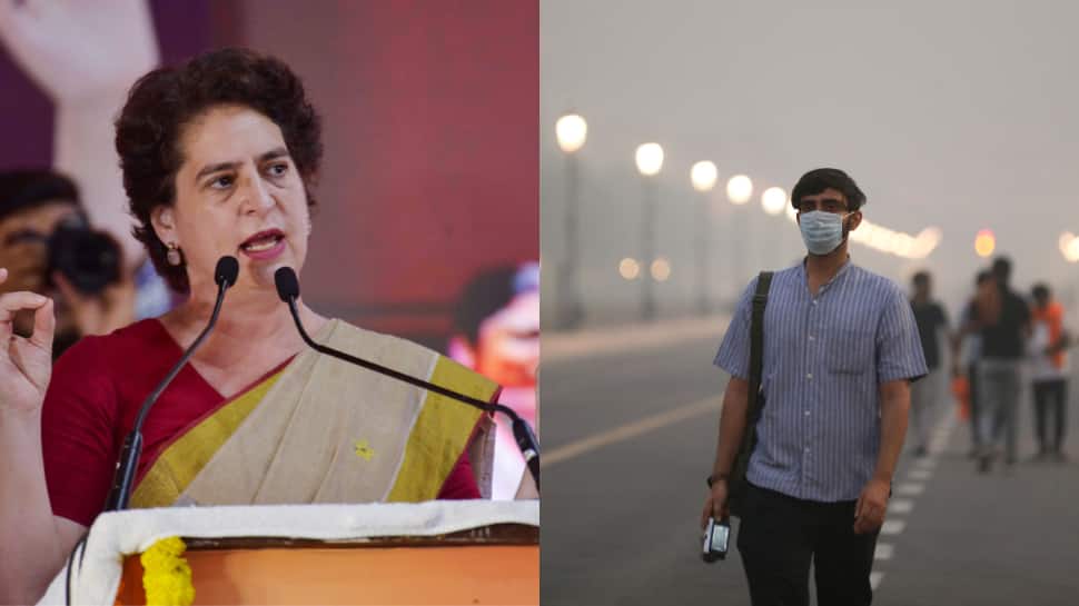 Priyanka Gandhi Calls Delhi Air Pollution ‘Truly Shocking’, Seeks Urgent Action From PM Modi And CM Rekha Gupta
