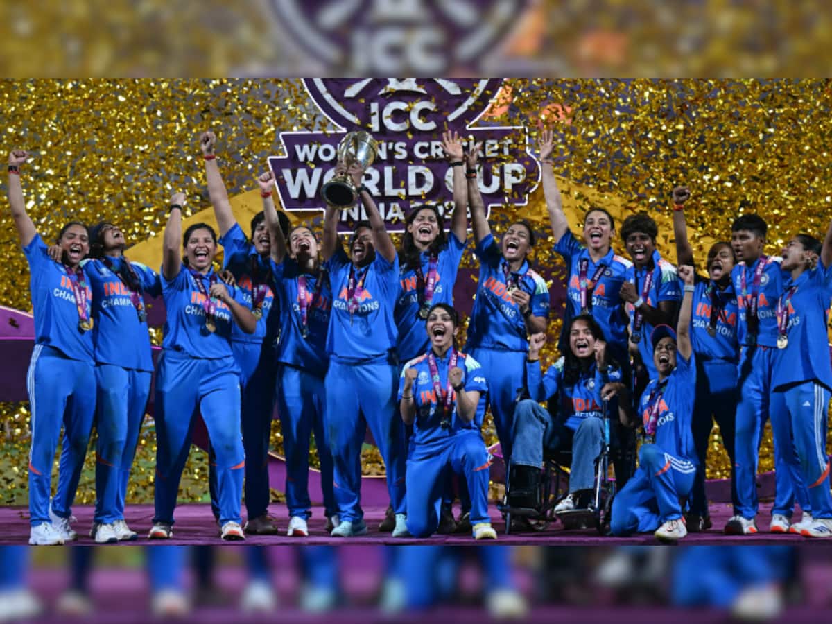 India Women Create History, Lift Maiden ODI World Cup Trophy