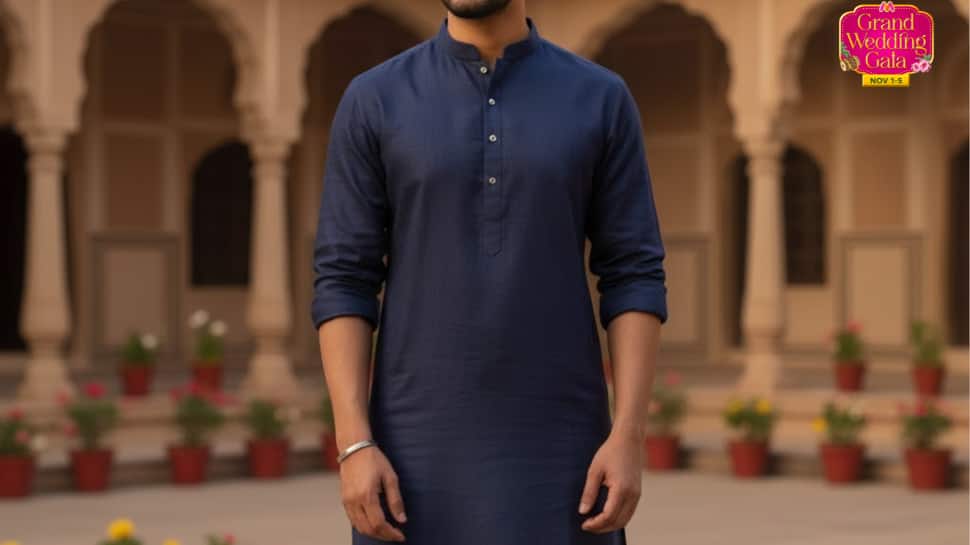 Grand Wedding Gala Sale On Myntra –Kurtas For Elevating Groom's Apparel 