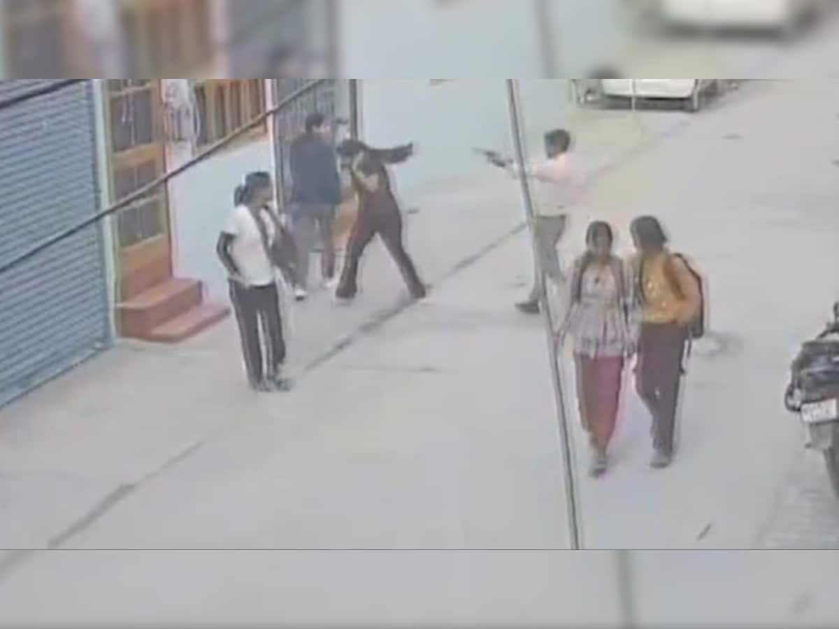 Faridabad: Class 12 Student Shot In Vicious Broad Daylight Stalking Attack Caught On CCTV | VIDEO