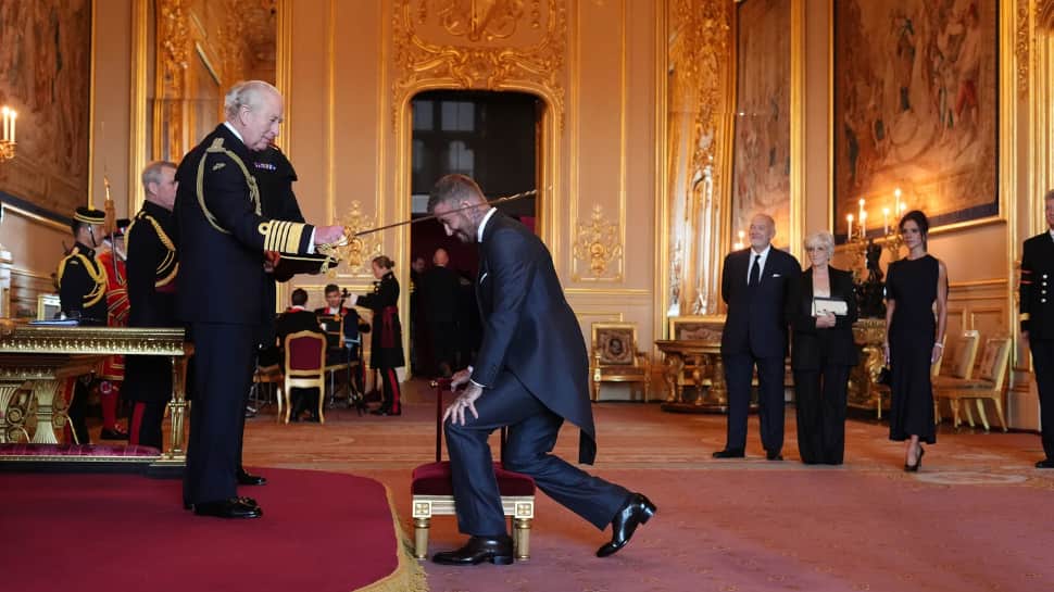 Sir David Beckham: Manchester United Legend Knighted By King Charles At Windsor Castle