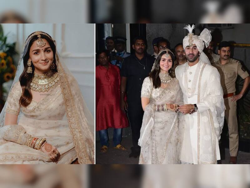 Alia Bhatt's Wedding Saree