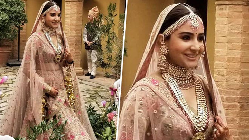 Anushka Sharma's Wedding Lehenga
