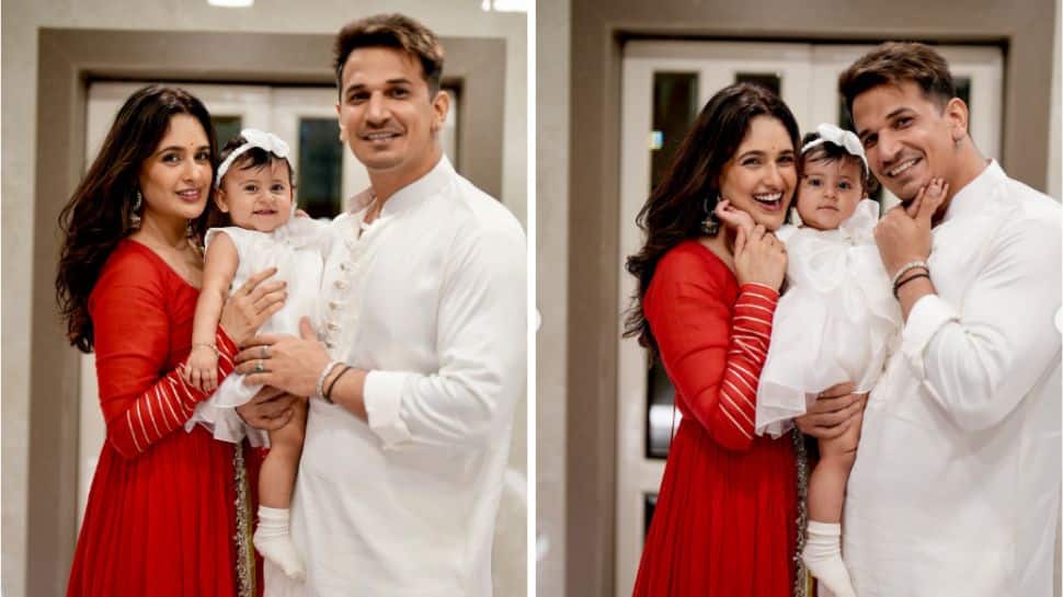Prince Narula And Yuvika Chaudhary Reveal Daughter Ekleen’s Face For First Time On Gurupurab