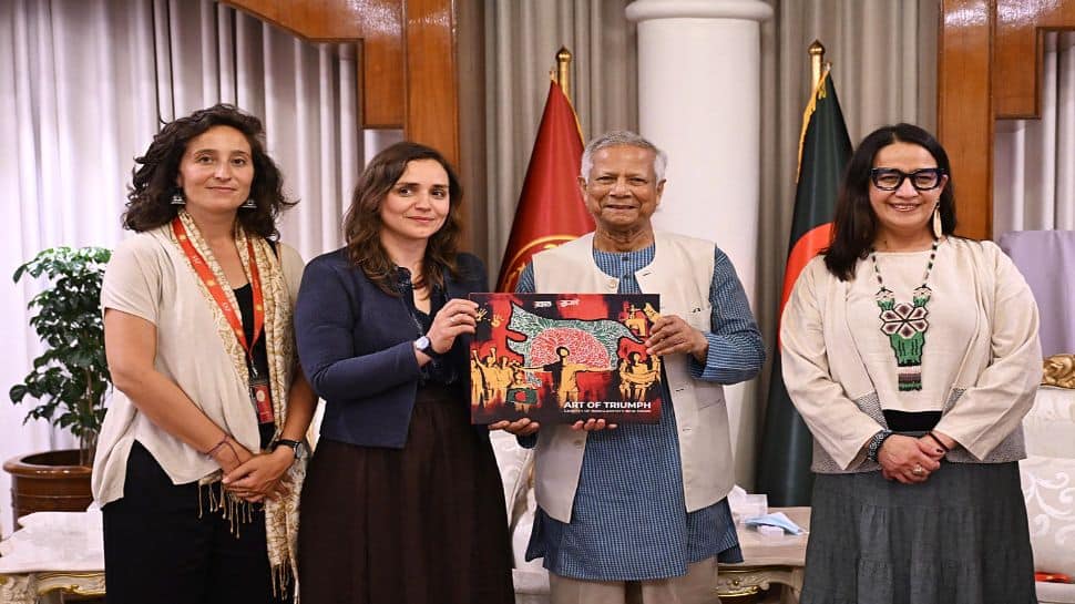 ‘Art Of Triumph’ Or Battle Plan? Yunus Presents Turkish Delegation ‘Greater Bangladesh’ Map Featuring India’s Assam