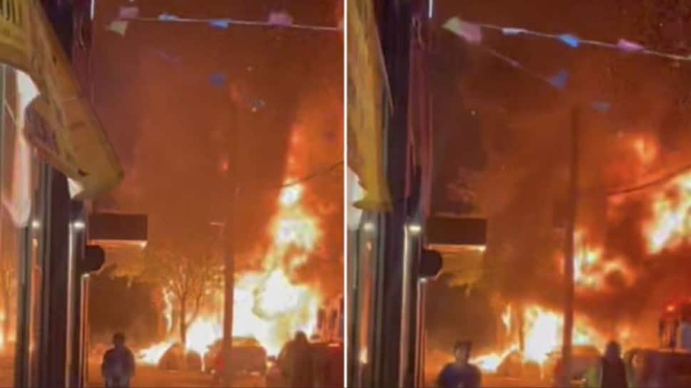 Massive Car Explosion Hits The Bronx, 5 Firefighters Injured; Cause Under Investigation | VIDEO