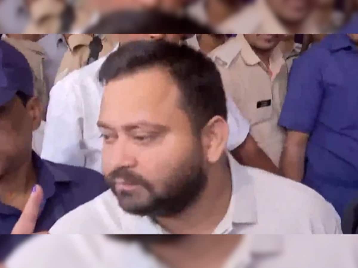 New Government Will Be Formed On 14th November: Tejashwi Yadav Casts Vote In First Phase Of Bihar Polls