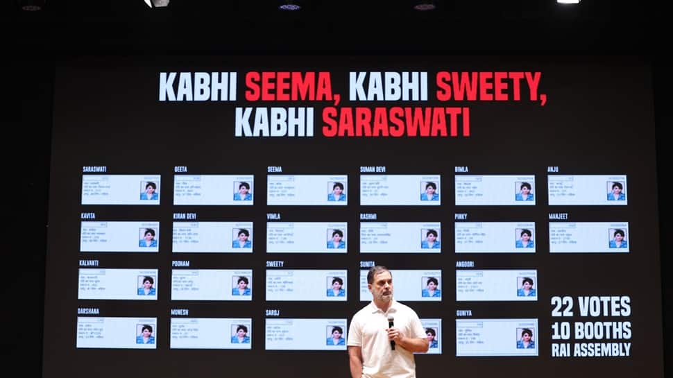 Why Rahul Gandhi`s Fake Voters Claim Raises Serious Questions, Call For Stringent SIR